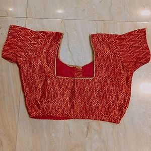 Blouse Light Orange (Chest 38inch, Kamar 30,)