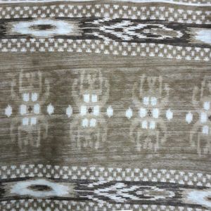 AKHILAM Women's Pochampally Viscose Ikat Woven Des