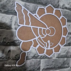 Mdf Cutout Rangoli Pack Of 1