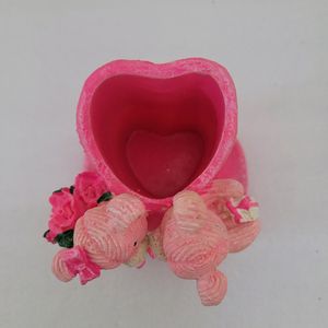 Cute Pink Pen Holder