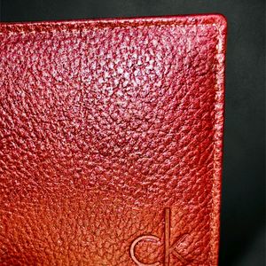 Calvin Klein Genuine Leather Wallet Men's