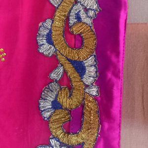 Pink Shaded Saree