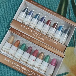 Just herbs 8 in 1 Eyeshadow Lidsticks !