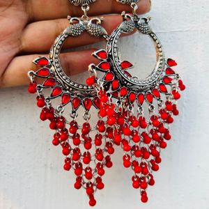 Oxidised Red Beads