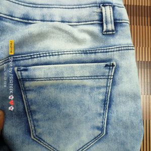 (N-19) 24 Size Slim Fit Denim Jeans