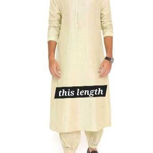 Lightgold Fashionable Mens Kurta