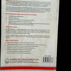 RD Sharma ( Class 9) NCERT CBSE Pattern Book