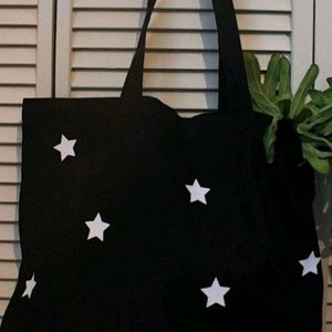 Combo Of Ghost And Night Sky Tote Bag