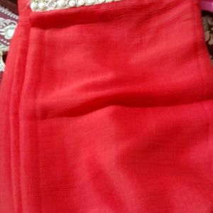 Red Saree Designer