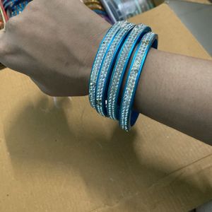 Blue Stone Bangles