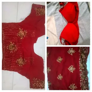 Sarees Blouse And Pad Add Bra