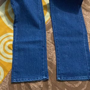 mens blue denim new condition