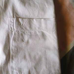 Half Sleeve White Shirt