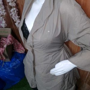 Beautiful Imported Flared Trench Overcoat