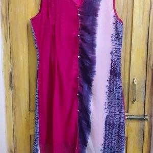 Color Block Trendy And Stylish Straight Kurta 🧿💗