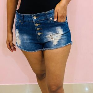 Distressed H&M Shorts