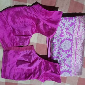 Saree With Blouse