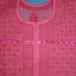 Chikankari FRONT SLIT kurta