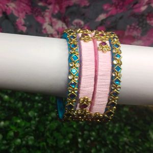 Silk Thread Bangles 🧵🦋