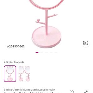 Pink Cat Ear Mirror