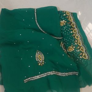 Stone Work Designer Saree