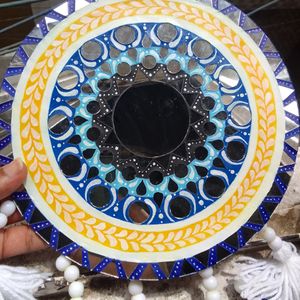 Premium Mirror Mosaic Art On MDF Board