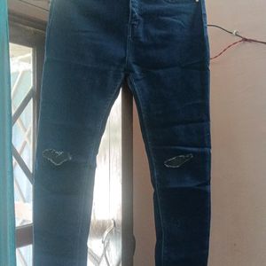 Blue Denim Skinny Jeans