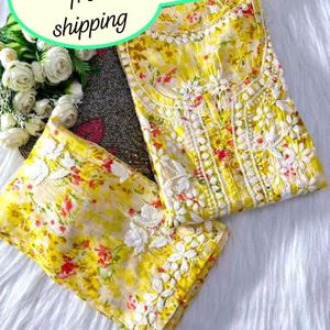 Mul cotton set luckhnavi