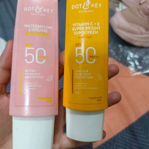 Comb Of Dot & Key Sunscreens