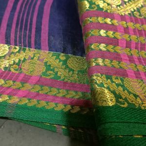 New Cotton Saree With Heavy Border