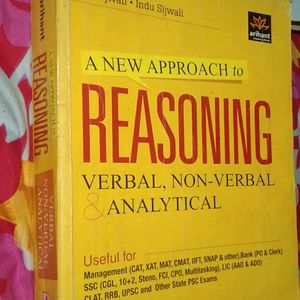 Verbal And Nonverbal Reasoning Arihant