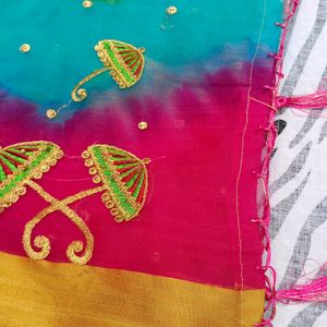 Beautiful Multi Colour Saree