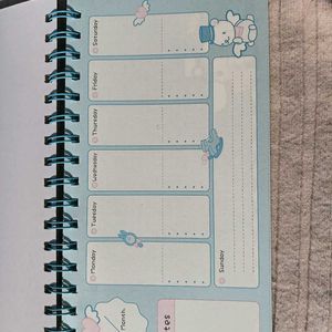 Cinnamorol Weekly Planner