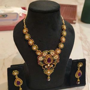 Meenakari 02 jewellery Set