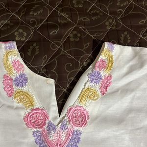 (Free top)Pakistani Kurta🤍