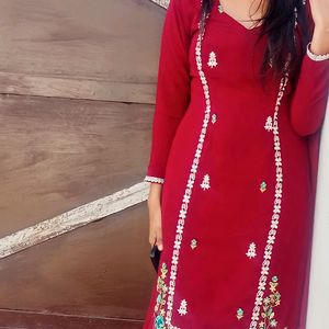 Hand Made Kurta Plazo Set