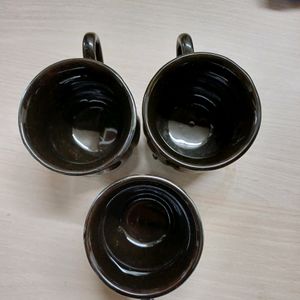 COMBO OFFER 🌟 Lustrous Stoneware Tea Cups