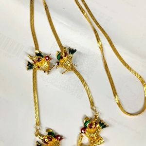 Gold Plated Jewellery Set