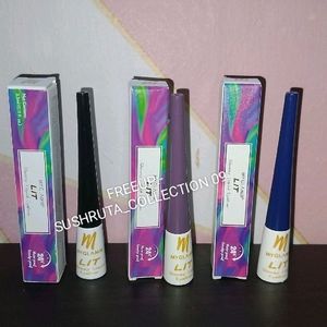 Myglamm LIT Glossy Liquid Eyeliner Combo Of 3