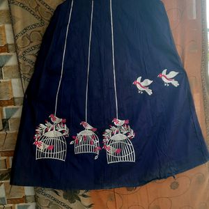 Navratri Blue Lehenga