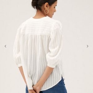 M&S Ecru Top