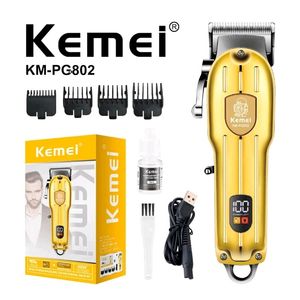 Kemei Trimmer Rechargeable Hair Clipper KM-PG802