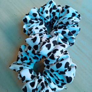 6 Handmade scrunchies❤️❤️