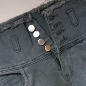 Grey Denim For Womens