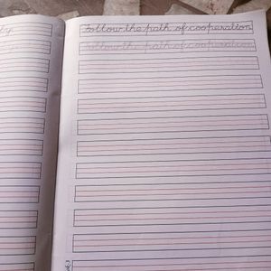 Cursive Writing note Book