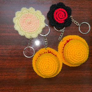 Crocheted Keychains