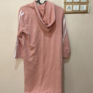 Hoodie Dress With Cap