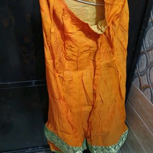 Long KURTI WITH SKIRT