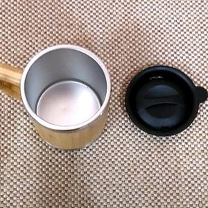 Bamboo Mug, Heat & Cold Resistant Insulated Mug