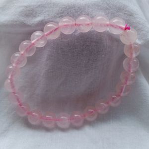 Rose Quartz Crystal Bracelet